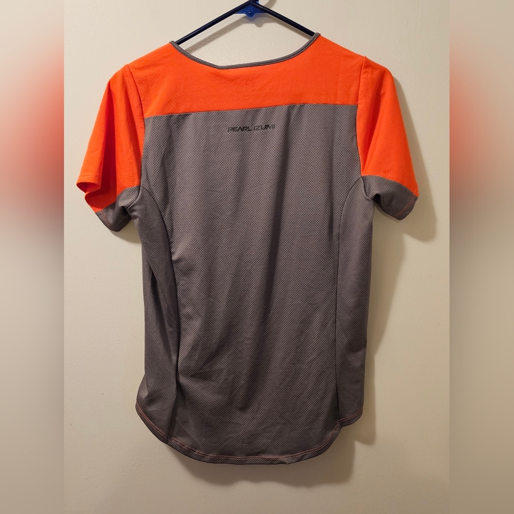 Pearl Izumi Women's Canyon Short Sleeve Jersey Orange & Gray Size M NWT - Picture 5 of 9